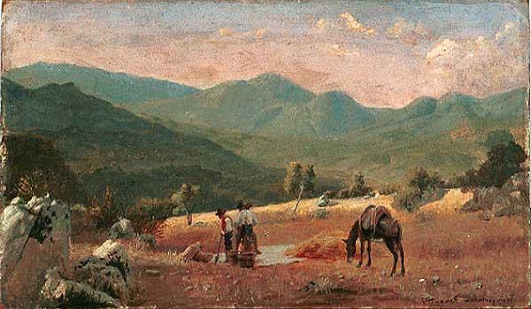 Pedro Weingartner Italian landscape oil painting image